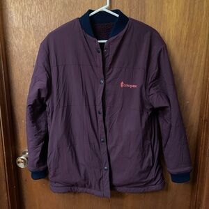 Cotopaxi bomber jacket burgundy
